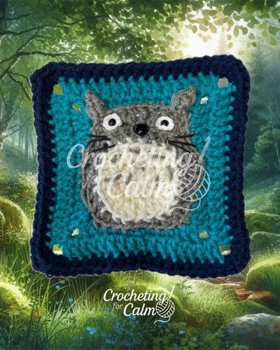 Totoro-inspired Square