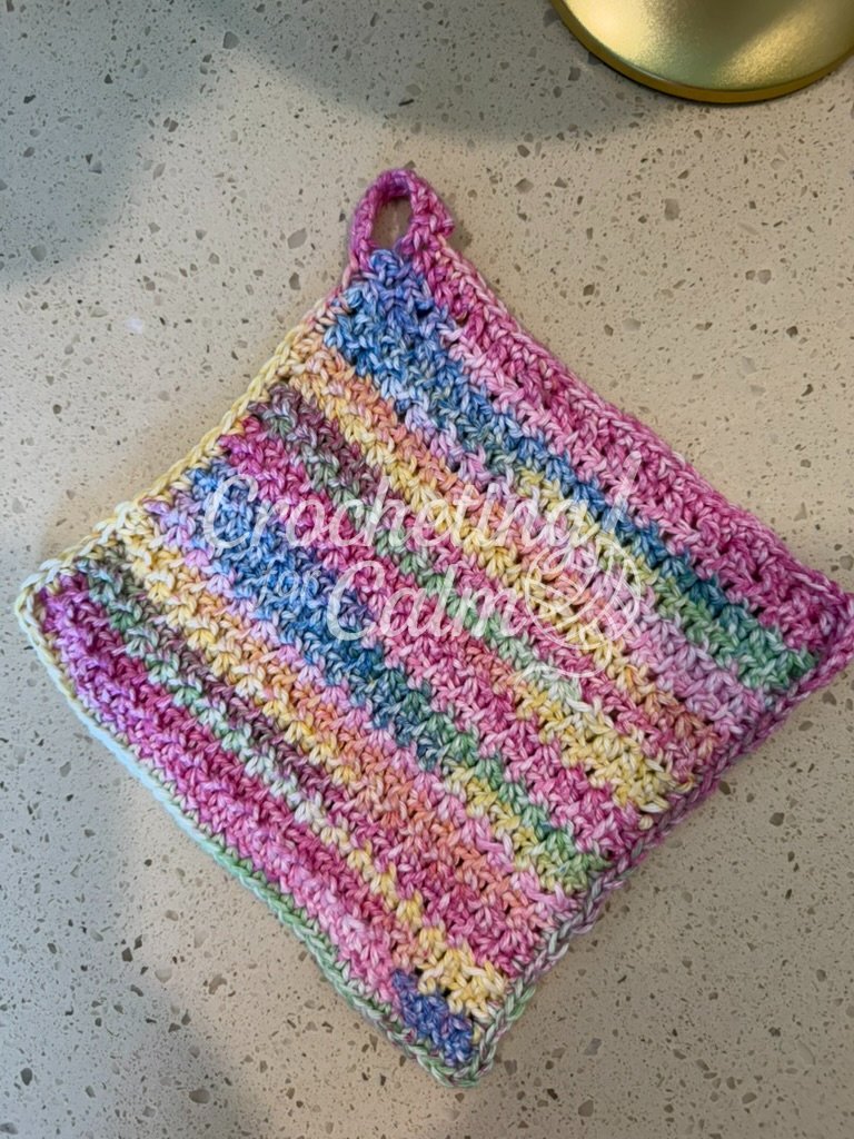 Washcloth Alternating BLO/3rd Loop
