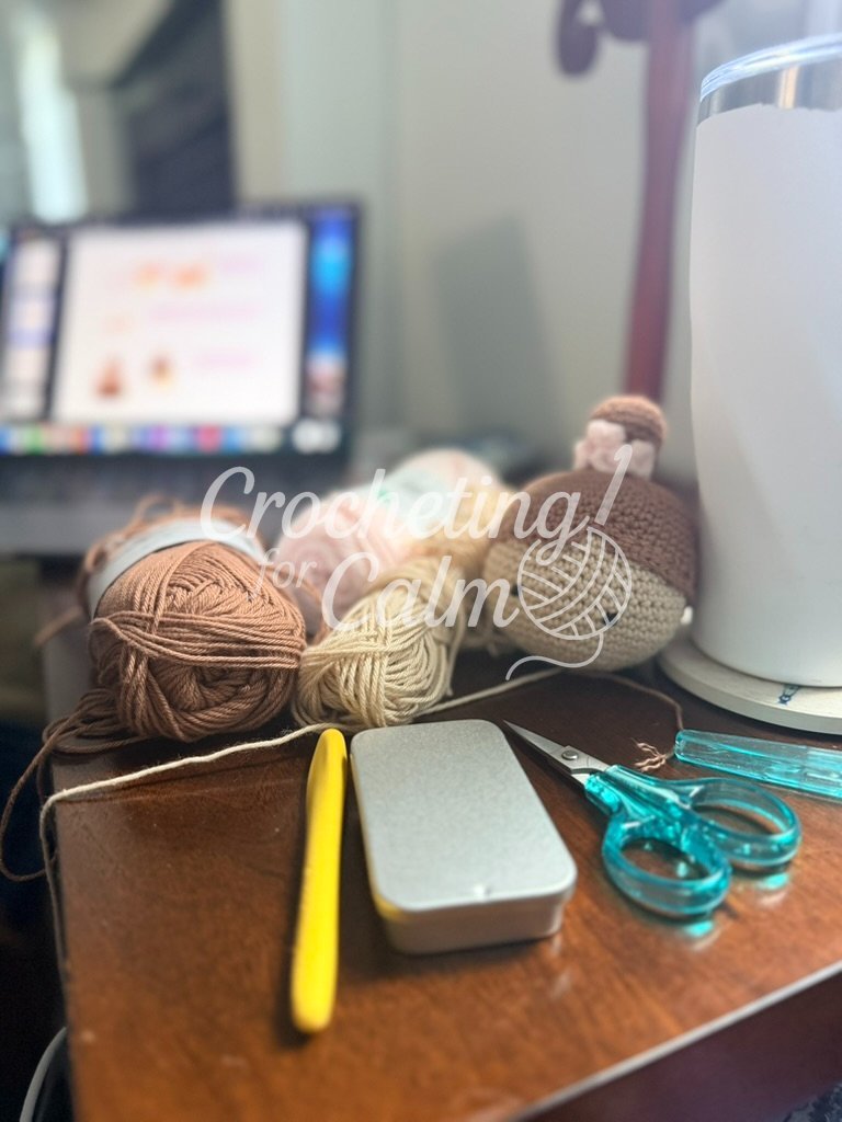 Ballerina Lovey Baby Blanket — crochet project