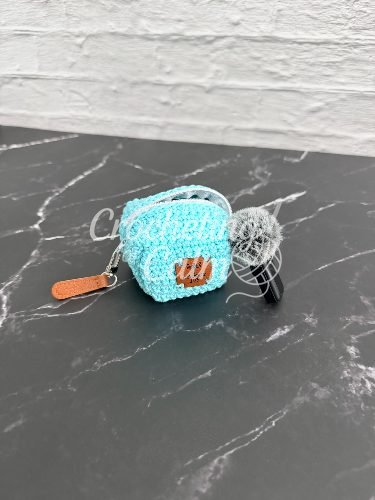 Tiny Zippered Cube Pouch