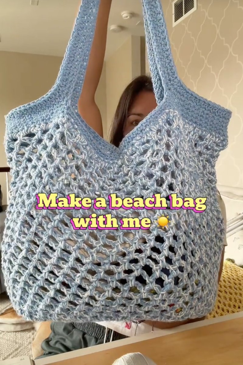 Mesh Beach Bag / Market Bag