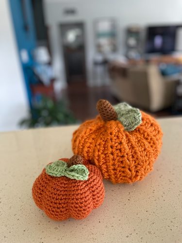 Gourdgeous Crochet Pumpkins