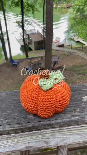 Cute Crochet Pumpkin