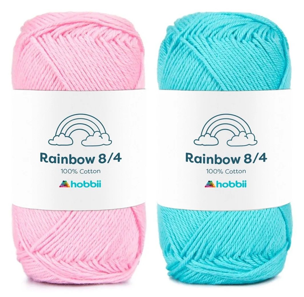 Hobbii Rainbow Cotton 8/4