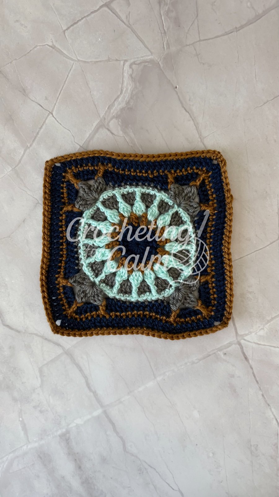Medusa Square — crochet project