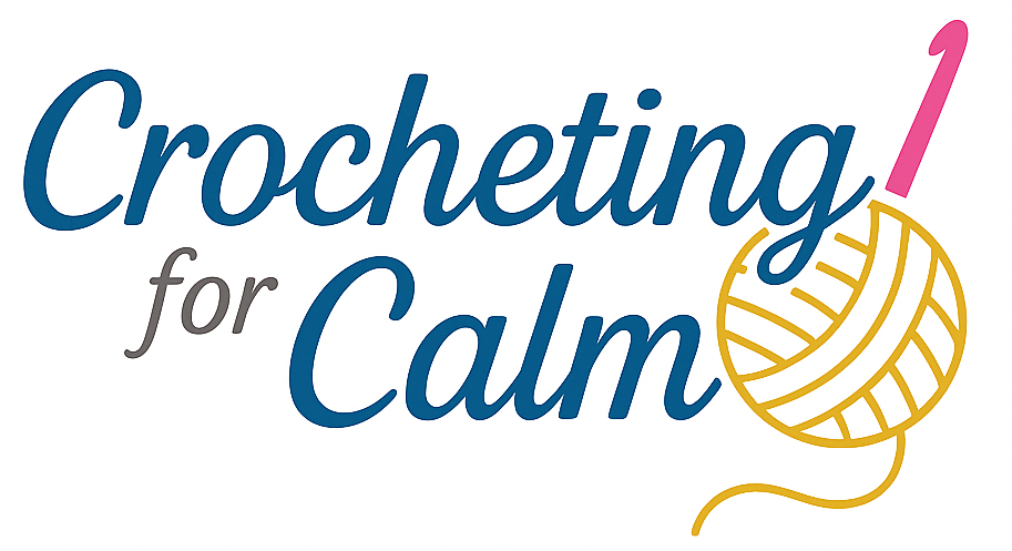 Crocheting for Calm logo